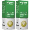 Algem Natura Vitamina D3 Vegan 2000 Ui 50 Ml 2x50 ml Gocce orali