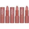 ASTRA Make-UP Lip Creamynal - Rossetto Cremoso Tonalità 02 Judy: Nude Rosato Chiaro 3x1 St