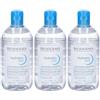 BIODERMA Hydrabio H2O Acqua micellare struccante idratante pelle disidratata 3x500 ml