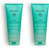 Apivita Just Bee Clear Gel Detergente Purificante Viso 2x200 ml