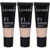 Lovren Fondotinta Colore F1 Light 3x25 ml