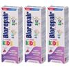 Biorepair Dentifricio Kids Uva 0/6 Anni 3x50 ml