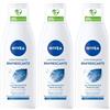 Nivea Latte Detergente Rinfrescante 200 ml, detergente viso idratante e delicato 3x200 ml
