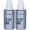 Neutrogena, Retinol Boost Crema Viso con Retinolo Puro, Antirughe leggera ad assorbimento rapido per una pelle giovane e sana, Adatta a tutti i tipi di pelle, 50 ml 2x50