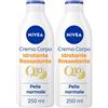 Nivea Q10 Crema Corpo Idratante Rassodante 250 ml, rassodante e idratante corpo pelle secca 2x250 ml