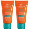 Collistar Crema Viso Solare Protezione Attiva SPF 50+ 2x50 ml