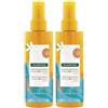 Klorane Spray Solare Sublime SPF 50 con Monoï e Tamanu BIO 200ml - Corpo 2x200 ml