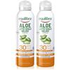 Equilibra® Aloe Latte Spray Solare SPF 30 2x150 ml