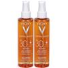 Vichy Capital Soleil Cell Protect Olio Invisibile viso, corpo e capelli Protezione elevata SPF30 2x200 ml