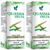 Quassia Delta Soluzione Idroalcolica 50 Ml 2x50 ml Gocce orali