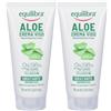 Equilibra® Aloe Crema Viso Idratante 2x75 ml