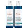 Avene Eau Thermale Avène Cleanance Comedomed Gel Detergente Esfoliante, Anti-Imperfezioni 2x400 ml