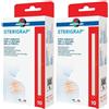 Master AID Master-Aid Sterigrap Strip Adesivo Sutura Ferite 100X6 Mm 10 Pezzi 2x10 pz Cerotto