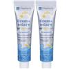 La Saponaria Crema Solare SPF50 Bimbi Pelli Sensibili Travel Size 2x40 ml
