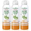 Equilibra® Aloe Latte Spray Solare SPF 30 3x150 ml