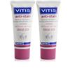 Vitis Anti-Stain Dentifricio Antimacchia 2x50 ml