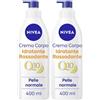 Nivea Q10 Crema Corpo Idratante Rassodante 400 ml, corpo rassodante e idratante pelli normali 2x400 ml