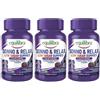 Equilibra Sonno & Relax Gummies Low Sugar 3x90 g
