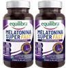 Equilibra Melatonina Super Fast 180 Compresse 2x57,6 g