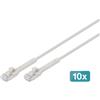 Digitus DK-1632-A-050B-10 Cavo patch angolato CAT 6A DK-1632-A-050B-10