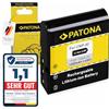 PATONA NP-40 Batteria 1000mAh per Casio Exilim EX-Z1050 EX-Z1080 EX-Z1200