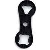 BESTonZON Chiave a Cricchetto Doppia Funzione per Action Camera Nero in Abs, Utensile per Stringere e Allentare Manopole, Compatibile Modelli Yi 4k 5/5s/4/4s/3+/3/2/1