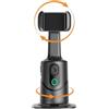 Generic Stabilizzatore per smartphone Tracciamento AI Rotazione a 360° - Gimbal per tracciamento intelligente del volto, Stabilizzatore video mobile a 3 assi, Dispositivo di ripresa per telefono portatile, At