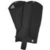 HKM Sports Equipment Cavaletti in finto nabuk con inserto elastico, colore: nero, taglia: 12