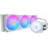 Cooler Master Dissipatore a Liquido Cooler Master MasterLiquid 360 Atmos II LCD AIO 360mm - Bianco