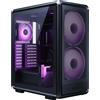 Cooler Master Case Mid-Tower Cooler Master MasterFrame 500 Mesh ARGB - Nero