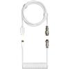 Cooler Master Cavo USB Coiled Cooler Master Double Sleeved - Snow White