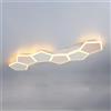 TRIO Leuchten Zaya lampada a soffitto LED, 636819665, Zaya [Lampade per Interni > Lampade a Soffitto]