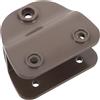 BAZEITFLOW Supporto per Ombrellone Romano Grande in Pp Stabile e Facile da Installare per Balcone e Pesca Accessorio da Giardino Resistente Colore caffè