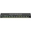 NETGEAR Switch PoE Gigabit Ethernet Plus a 16 porte (GS316EP) - Gestito con 15 x PoE+ @ 180W, 1 x porta SFP 1G, montaggio desktop/parete