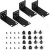 LALAGO Rack Ear Kit per Switch con Montaggio su Rack TP-Link 19" 1U Rack, Kit di Montaggio su Racks per TP-Link da 19" - Width Extender da 13 pollici a 19 pollici