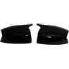 TNTGEBFVBG Calotta specchietto Per Ford S-MAX 2006 2007 2008 2009 2010 2011 2012 2013 2014 2015 Telaio Retrovisore Laterale Primer Specchio Cappucci specchietti retrovisori(Gloss Black)