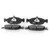 metelligroup 22-0077-0 Pastiglie Freno Anteriori E Posteriori, Made in Italy, Pezzo di Ricambio per Auto/Automobile, Kit da 4 Pezzi, Certificate ECE R90, Prive di Rame