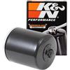 K&N Filtro olio per motociclette: Progettato per l'uso con oli sintetici o convenzionali. Per Harley Davidson, Buell selezionati, KN-171B (Cartuccia 74x94mm)