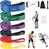 Gyxova Fasce Elastiche per Fitness con 6 Livelli di Resistenza