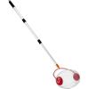 Generic Raccoglitore di Palline da Golf - Raccoglitore telescopico con Carrello a Spinta for Uso su Erba Interna ed Esterna (Non è necessaria alcuna Piegatura) - Lunghezza Massima di Estensione: 128 cm
