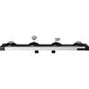 Tsophreniq Lega di alluminio Scorrevole Binari Staffa Canoe Kayak Base di Montaggio Canna Da Pesca Supporto Base di Montaggio Rack di Base di Montaggio Rack Facile da Usare Porta Canna Da Pesca