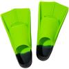 PEIHUODAN Pinne Nuoto per Bambini e Adulti, Pinne Allenamento Monopezzo Morbide, Pinne Snorkeling Professionali Leggere per Nuoto Libero, Allenamento Piscina e Immersione Leggera (Verde Nero,XX-S)