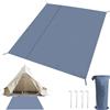 Generic Tappeto per tenda da campeggio - tessuto Oxford impermeabile ad asciugatura rapida e portatile | tappeto da campeggio pieghevole | per escursionismo, pic-nic, patio, terrazza, portico, cortile
