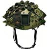 FYRTA Copertura per casco tattico, rete mimetica, copertura per casco con corda elastica, rete mimetica per caschi Airsoft, caccia, tiro, paintball, accessori mimetici (Spot Camo)