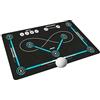 Générique Tappetino da allenamento per hockey - grande tappetino per manipolazione di fango di diatomea portatile, 90 x 60 cm, bordo di precisione antiscivolo, attrezzatura per l'allenamento interno ed esterno