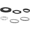FESTFENDS Kit 6 cuscinetti sterzo e forcella in gomma e plastica per riparazione monopattino elettrico, adatto a pendolari e