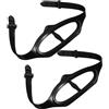 Luxshiny 2 Pezzi Cinturino in Silicone per Maschera da Immersione e Snorkeling, e Multifunzionale, Resistente e Regolabile per Attività Subacquee e Nuoto