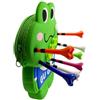 Generic Borsa per Tees de Golf,Supporto per l'organizzazione per tees de golf rana | Organizzatore accessorio carino per palline, ideale per allenamento golfisti uomini donne