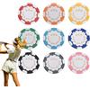 Gungtj Poker Chip Ball Marker Golf - marcatori di palla da golf divertenti si fissano 9 Pack per Uomini e Adulti, Sportivi e Collezione di chip Poker per golfisti in I