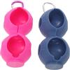 VINTORKY Custodia Durata Silicone a con Golf da Palline Pezzi in e per 2 Design Doppio Strato, Portatile Leggera Protegge e Prolunga la per Borsa delle